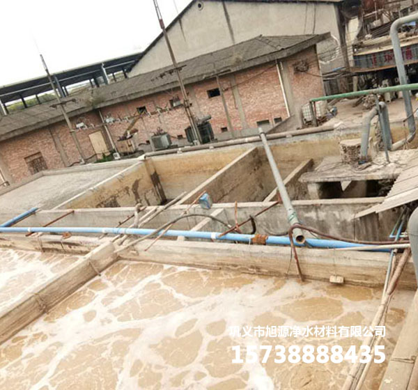 造紙廠污水處理現(xiàn)場