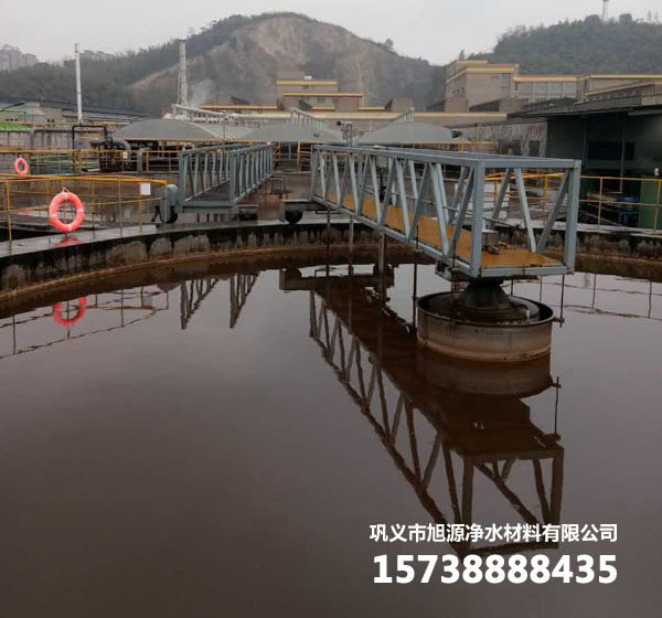 印染廠污水處理現(xiàn)場